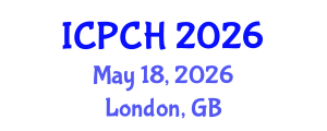 International Conference on Paediatrics and Child Health (ICPCH) May 18, 2026 - London, United Kingdom International Conference on Paediatrics and Child Health (ICPCH) May 18, 2026 - London, United Kingdom