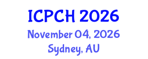 International Conference on Paediatrics and Child Health (ICPCH) November 04, 2026 - Sydney, Australia International Conference on Paediatrics and Child Health (ICPCH) November 04, 2026 - Sydney, Australia