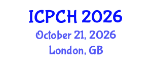 International Conference on Paediatrics and Child Health (ICPCH) October 21, 2026 - London, United Kingdom International Conference on Paediatrics and Child Health (ICPCH) October 21, 2026 - London, United Kingdom