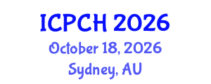 International Conference on Paediatrics and Child Health (ICPCH) October 18, 2026 - Sydney, Australia International Conference on Paediatrics and Child Health (ICPCH) October 18, 2026 - Sydney, Australia