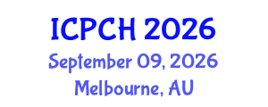 International Conference on Paediatrics and Child Health (ICPCH) September 09, 2026 - Melbourne, Australia International Conference on Paediatrics and Child Health (ICPCH) September 09, 2026 - Melbourne, Australia