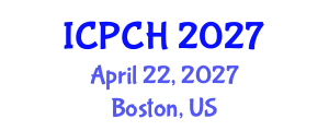 International Conference on Paediatrics and Child Health (ICPCH) April 22, 2027 - Boston, United States International Conference on Paediatrics and Child Health (ICPCH) April 22, 2027 - Boston, United States