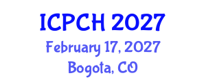 International Conference on Paediatrics and Child Health (ICPCH) February 17, 2027 - Bogota, Colombia International Conference on Paediatrics and Child Health (ICPCH) February 17, 2027 - Bogota, Colombia