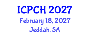 International Conference on Paediatrics and Child Health (ICPCH) February 18, 2027 - Jeddah, Saudi Arabia International Conference on Paediatrics and Child Health (ICPCH) February 18, 2027 - Jeddah, Saudi Arabia