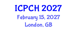 International Conference on Paediatrics and Child Health (ICPCH) February 15, 2027 - London, United Kingdom International Conference on Paediatrics and Child Health (ICPCH) February 15, 2027 - London, United Kingdom