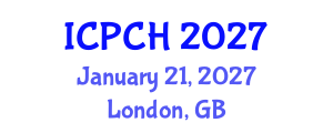 International Conference on Paediatrics and Child Health (ICPCH) January 21, 2027 - London, United Kingdom International Conference on Paediatrics and Child Health (ICPCH) January 21, 2027 - London, United Kingdom