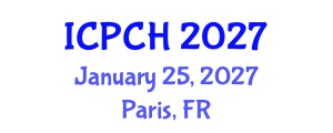 International Conference on Paediatrics and Child Health (ICPCH) January 25, 2027 - Paris, France International Conference on Paediatrics and Child Health (ICPCH) January 25, 2027 - Paris, France