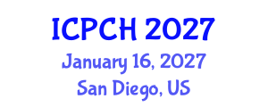 International Conference on Paediatrics and Child Health (ICPCH) January 16, 2027 - San Diego, United States International Conference on Paediatrics and Child Health (ICPCH) January 16, 2027 - San Diego, United States