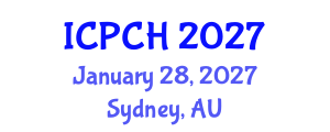 International Conference on Paediatrics and Child Health (ICPCH) January 28, 2027 - Sydney, Australia International Conference on Paediatrics and Child Health (ICPCH) January 28, 2027 - Sydney, Australia