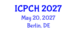 International Conference on Paediatrics and Child Health (ICPCH) May 20, 2027 - Berlin, Germany International Conference on Paediatrics and Child Health (ICPCH) May 20, 2027 - Berlin, Germany