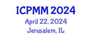 International Conference on Pain Medicine and Management (ICPMM) April 22, 2024 - Jerusalem, Israel
