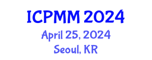 International Conference on Pain Medicine and Management (ICPMM) April 25, 2024 - Seoul, Republic of Korea