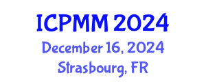 International Conference on Pain Medicine and Management (ICPMM) December 16, 2024 - Strasbourg, France