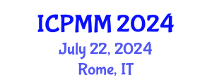 International Conference on Pain Medicine and Management (ICPMM) July 22, 2024 - Rome, Italy