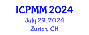 International Conference on Pain Medicine and Management (ICPMM) July 29, 2024 - Zurich, Switzerland