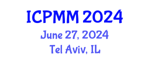 International Conference on Pain Medicine and Management (ICPMM) June 27, 2024 - Tel Aviv, Israel