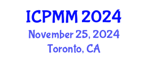 International Conference on Pain Medicine and Management (ICPMM) November 25, 2024 - Toronto, Canada