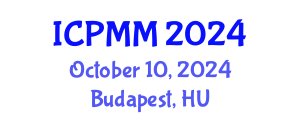 International Conference on Pain Medicine and Management (ICPMM) October 10, 2024 - Budapest, Hungary