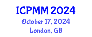 International Conference on Pain Medicine and Management (ICPMM) October 17, 2024 - London, United Kingdom