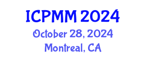 International Conference on Pain Medicine and Management (ICPMM) October 28, 2024 - Montreal, Canada