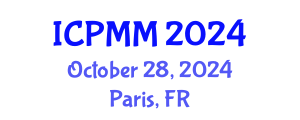 International Conference on Pain Medicine and Management (ICPMM) October 28, 2024 - Paris, France