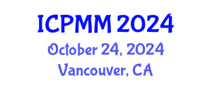 International Conference on Pain Medicine and Management (ICPMM) October 24, 2024 - Vancouver, Canada