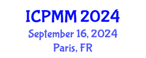 International Conference on Pain Medicine and Management (ICPMM) September 16, 2024 - Paris, France