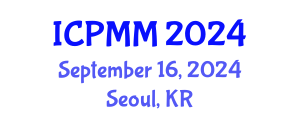 International Conference on Pain Medicine and Management (ICPMM) September 16, 2024 - Seoul, Republic of Korea