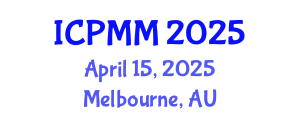 International Conference on Pain Medicine and Management (ICPMM) April 15, 2025 - Melbourne, Australia
