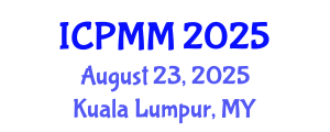 International Conference on Pain Medicine and Management (ICPMM) August 23, 2025 - Kuala Lumpur, Malaysia