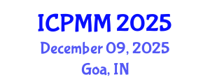 International Conference on Pain Medicine and Management (ICPMM) December 09, 2025 - Goa, India