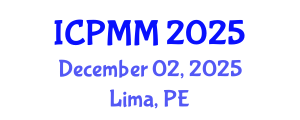 International Conference on Pain Medicine and Management (ICPMM) December 02, 2025 - Lima, Peru