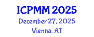 International Conference on Pain Medicine and Management (ICPMM) December 27, 2025 - Vienna, Austria