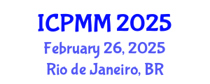 International Conference on Pain Medicine and Management (ICPMM) February 26, 2025 - Rio de Janeiro, Brazil