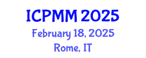 International Conference on Pain Medicine and Management (ICPMM) February 18, 2025 - Rome, Italy