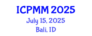 International Conference on Pain Medicine and Management (ICPMM) July 15, 2025 - Bali, Indonesia