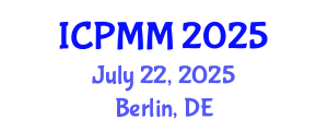 International Conference on Pain Medicine and Management (ICPMM) July 22, 2025 - Berlin, Germany
