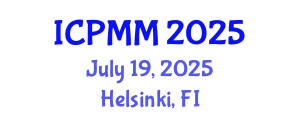 International Conference on Pain Medicine and Management (ICPMM) July 19, 2025 - Helsinki, Finland