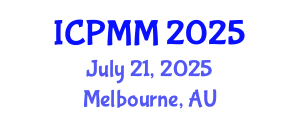 International Conference on Pain Medicine and Management (ICPMM) July 21, 2025 - Melbourne, Australia
