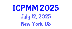 International Conference on Pain Medicine and Management (ICPMM) July 12, 2025 - New York, United States