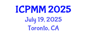 International Conference on Pain Medicine and Management (ICPMM) July 19, 2025 - Toronto, Canada