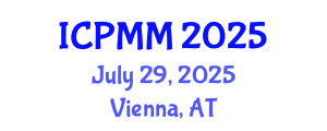 International Conference on Pain Medicine and Management (ICPMM) July 29, 2025 - Vienna, Austria