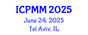 International Conference on Pain Medicine and Management (ICPMM) June 24, 2025 - Tel Aviv, Israel
