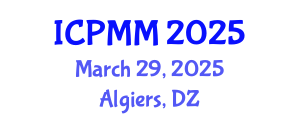 International Conference on Pain Medicine and Management (ICPMM) March 29, 2025 - Algiers, Algeria