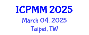 International Conference on Pain Medicine and Management (ICPMM) March 04, 2025 - Taipei, Taiwan