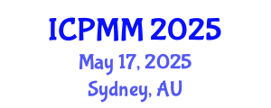 International Conference on Pain Medicine and Management (ICPMM) May 17, 2025 - Sydney, Australia