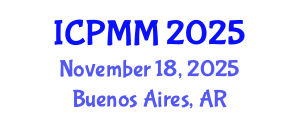 International Conference on Pain Medicine and Management (ICPMM) November 18, 2025 - Buenos Aires, Argentina