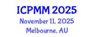 International Conference on Pain Medicine and Management (ICPMM) November 11, 2025 - Melbourne, Australia