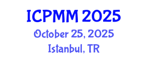 International Conference on Pain Medicine and Management (ICPMM) October 25, 2025 - Istanbul, Turkey