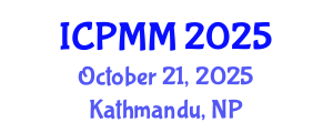 International Conference on Pain Medicine and Management (ICPMM) October 21, 2025 - Kathmandu, Nepal